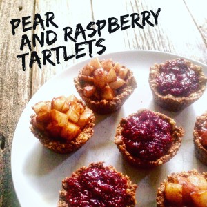 Pear and Raspberry Tartlets